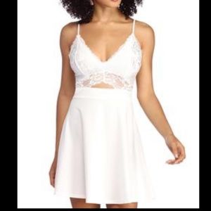 Windsor Lavish in Lace Skater Dress
